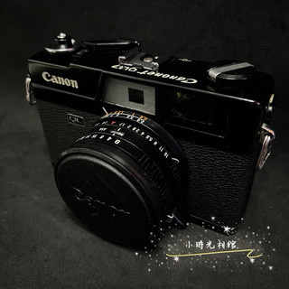 快閃特賣 七劍 罕見Canon QL17 日製黑機 RF底片相機