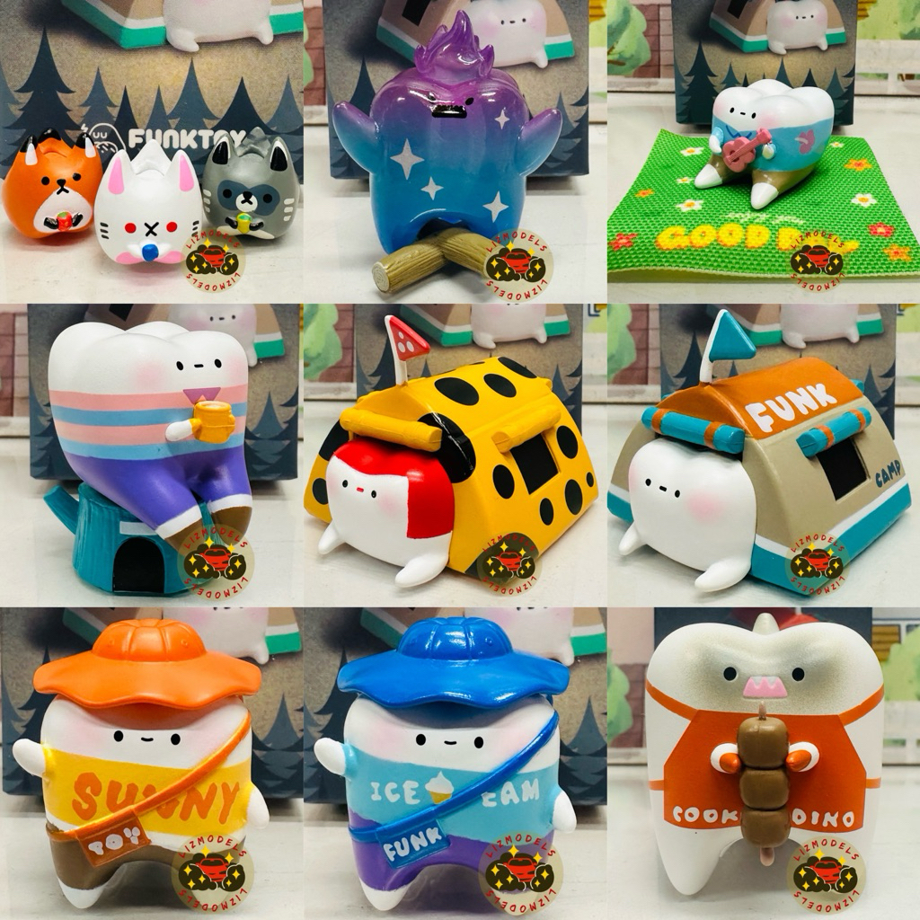 🔅里氏玩具 絕版 一代 🦷 牙牙家族 Jinart 全系列 隱藏版 牙仙子 雙胞胎 夏令營 壞牙牙 三代 牙醫 露營