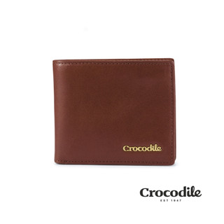 Crocodile鱷魚皮件 男真皮短夾皮夾 男生錢包推薦 9卡拉鍊 Naturale 5-0103-11002
