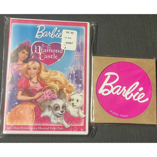（J寶庫）barbie 芭比 DVD 陶瓷吸水杯墊 MATTEL