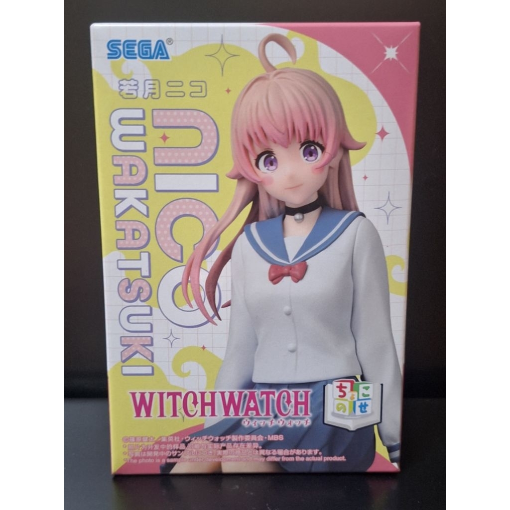 日版，若月妮可，坐姿，魔女守護者，SWITCH WATCH，全新未拆，附透明防撞盒