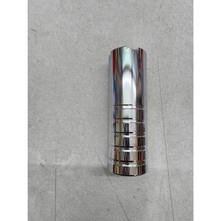 BMX無牙火箭筒BMX Pegs銀色無牙火箭筒五溝十字溝火箭炮 37x110mm 街道車場地車特技車極限單車火箭炮M14