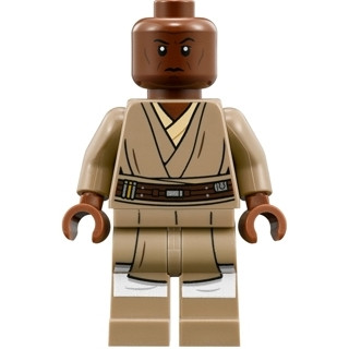 LEGO 樂高人偶 STARWARS 星際大戰 絕地 雲度 Mace Windu 75199