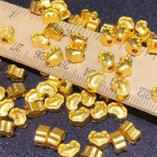 9999純金/黃金手作工坊 黃金如意小福牌 招財開運 金銀財寶 彌月禮 小資黃金 黃金鎖片 如意鎖