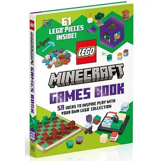 一書雙享 麥塊 vs 樂高 遊戲書（附61塊積木）LEGO Minecraft Games BooK
