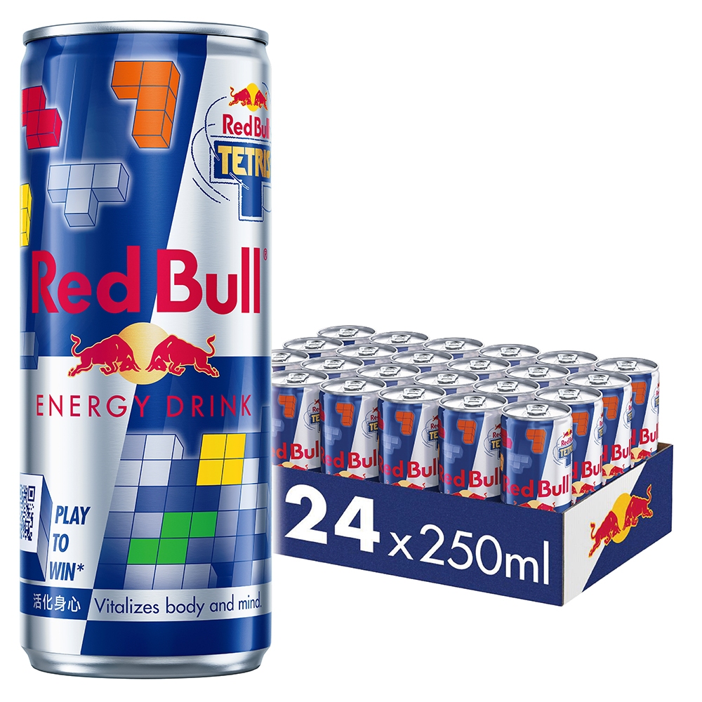 Red Bull 紅牛能量飲料 250ml (24罐/箱)_官方直營店【超取限購1箱】