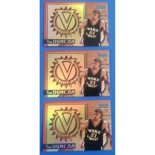 T-12 1997 Score Board Rookies VARSITY CLUB Tim Duncan #VC1