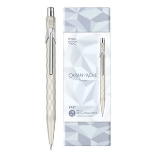 卡達CARAN D'ACHE 2025聖誕特別版 Alpine Frost阿爾卑斯霜雪 849™自動鉛筆(0.5mm)-霜白 墊腳石購物網