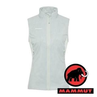 【MAMMUT 長毛象】Rime Air女輕量立領化纖背心『鼠尾草銀綠』1013-03950