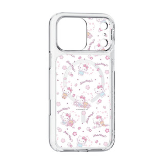 Slimax Hello Kitty 手機殼 iPhone [18] 17 16 15 14 13 暖心小熊 膜料包膜款