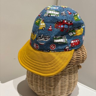 台灣製 MIT【HiGh MaLi】手工製作 兒童棒球帽-汽車/交通工具/短帽簷/軟帽