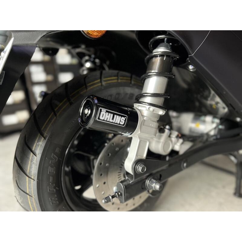 【威創 Ohlins原廠授權維修中心】GOGORO 專用Ohlins後避震 GO125(黑化版)
