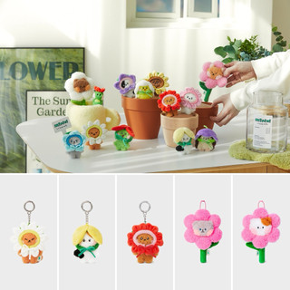 【現貨出清】 韓國 LINE FRIENDS MININI動物 花朵系列吊飾 鑰匙圈 Chichini Nyagi
