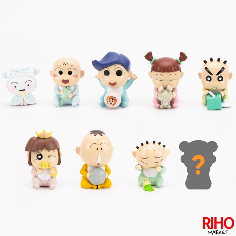 韓國 蠟筆小新 正版 Baby 嬰兒系列 公仔 盲盒 小新公仔 扭蛋 盒玩 盒抽 禮物 小葵 小白 擺件 擺飾 隨機