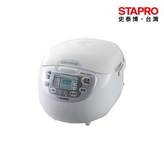 【象印】10人份黑金剛微電腦電子鍋/白色WZ/台/NS-ZEF18｜史泰博