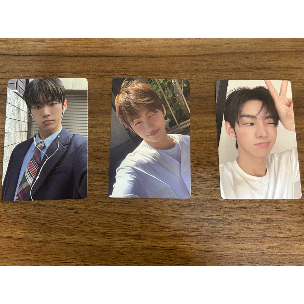 TWS成員專輯周邊小卡