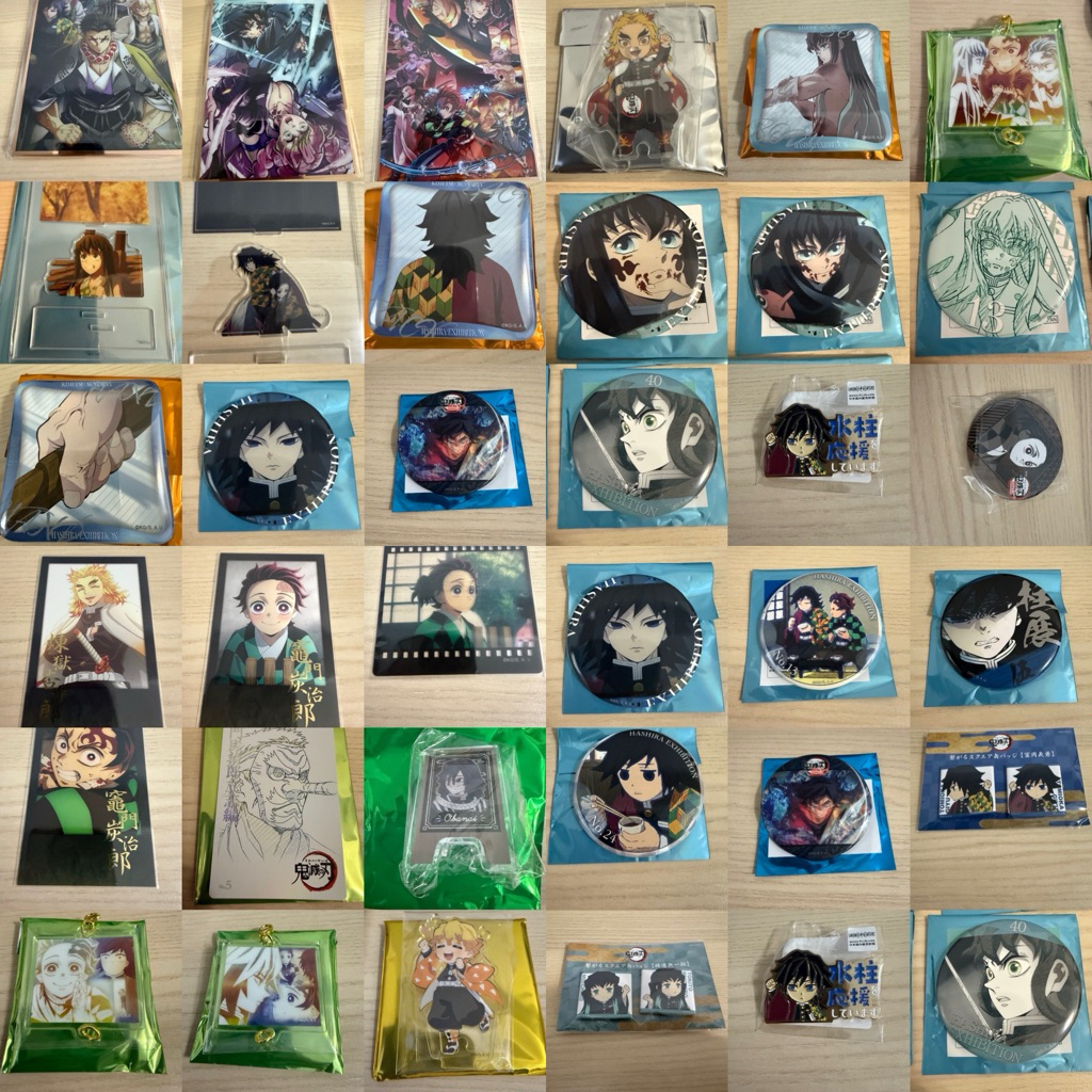 鬼滅之刃 鬼滅 柱展 百景 柱百景 時透無一郎 霞柱 富岡義勇 水柱 戀柱 炭治郎 色紙