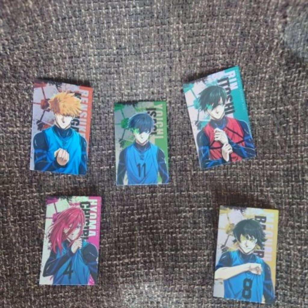 五張一起（單買請私） 藍色監獄凪劇場版 球員收藏卡