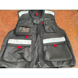 MOTOWOLF 機車馬甲 機車騎士透氣防摔護具背心 浪流連MOTO車隊