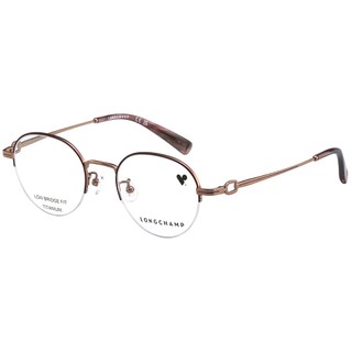 LONGCHAMP 純鈦 鏡框 眼鏡(金色)LO2179LBJ
