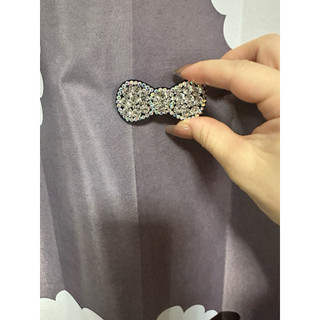 白鑽蝴蝶髮夾Bling Bling