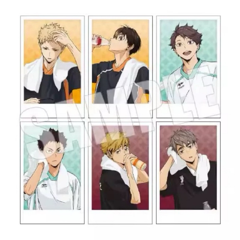 「日版現貨」排球少年！｜極樂湯二彈 拍立得｜月島西谷 及川岩泉 宮侑宮治