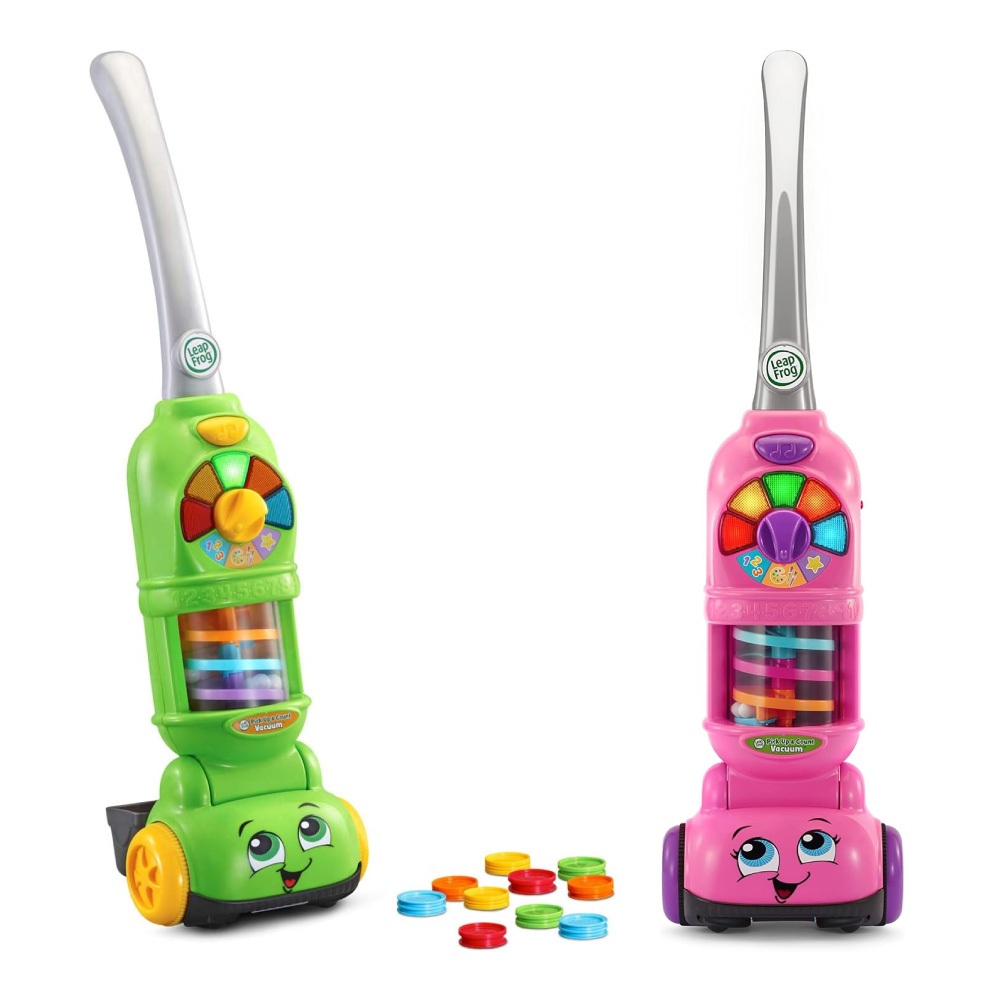 美國 LeapFrog 跳跳蛙 走走數數吸塵器(2色可選)【麗兒采家】