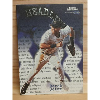1999 Fleer Sport Illustrated Derek Jeter New York Yankees