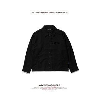 APOSTLE "APOSTMOSPHERE" Shirt-Collar Zip Jacket