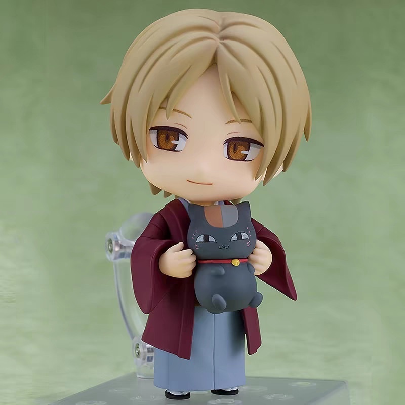 【❤️關注禮折50元】貓咪老師 Q版 粘土人 2675#夏目貴志與 和服 可動 模型 ｜動漫粉必收 可愛造型琦琦選物