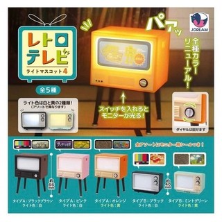 『現貨』復古電視機模型燈P4 J.DREAM 扭蛋 轉蛋 【蛋樂寶】