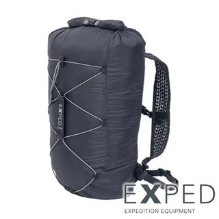 【 瑞士 Exped 】Cloudburst 25 輕量捲收封口防水背包 25L『黑色』45854 收納袋.戶外.泛舟