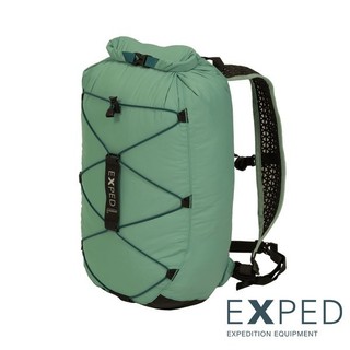 【瑞士 Exped】Cloudburst 15輕量捲收封口防水背包15L『鼠尾草綠』45847 戶外 露營 登山 健行