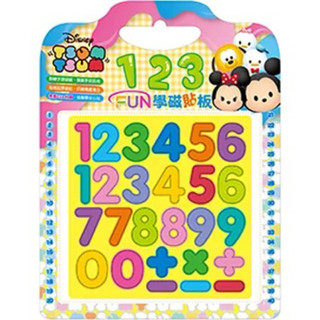 臺灣製造台灣出貨ST安全玩具檢驗學習磁鐵板-波力ㄅㄆㄇ/123 FUN學磁貼/