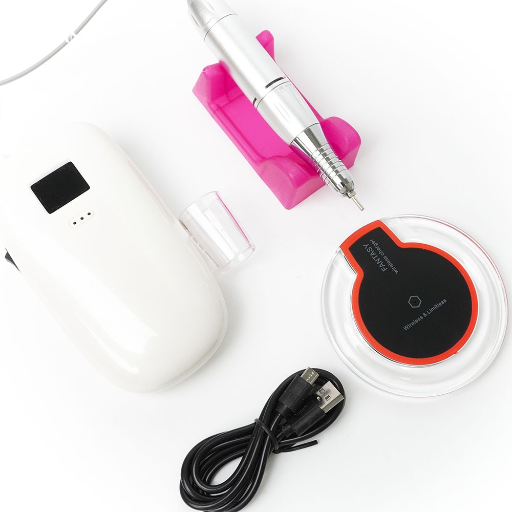 M&R8002 無線磨甲機 單筆身 白色 磨甲機組