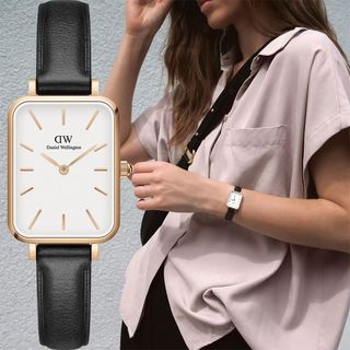Daniel Wellington DW Quadro系列 極簡美學方形女錶DW00100434