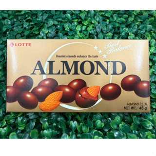 *現貨*韓國🇰🇷LOTTE 樂天 杏仁巧克力豆46g