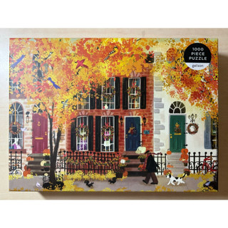 ［二手拼圖］Galison Autumn in the neighborhood 1000片
