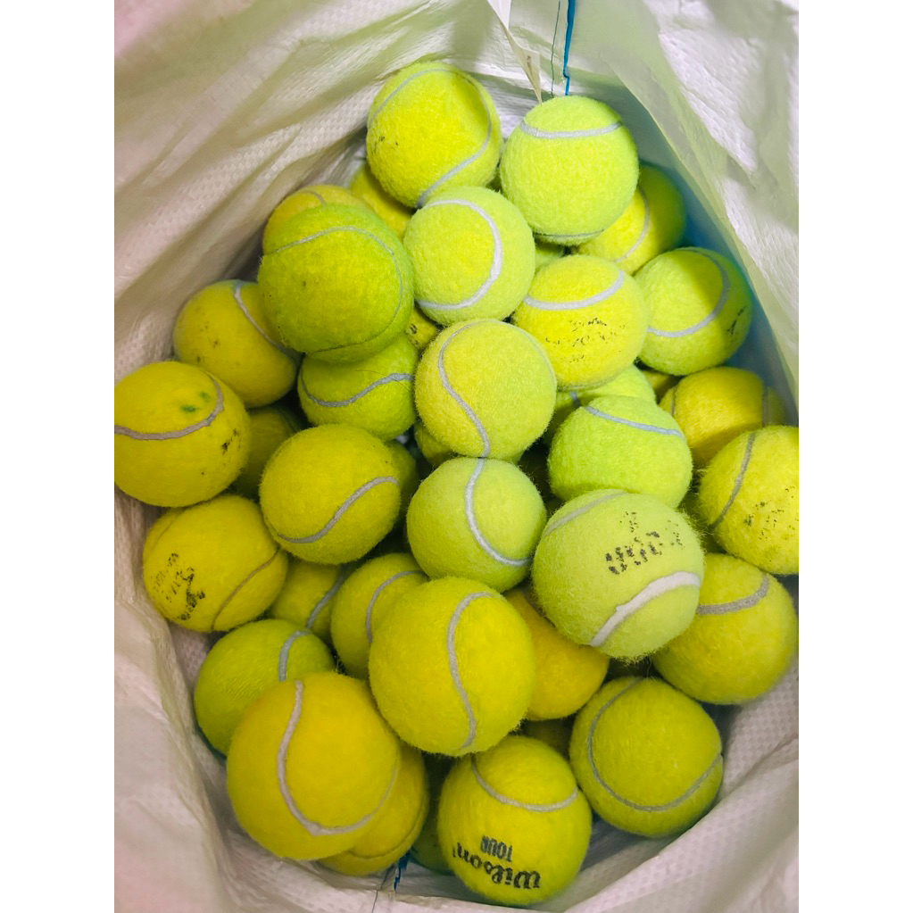 二手網球、椅腳套、椅腳墊、桌腳套、桌腳墊、練習用網球