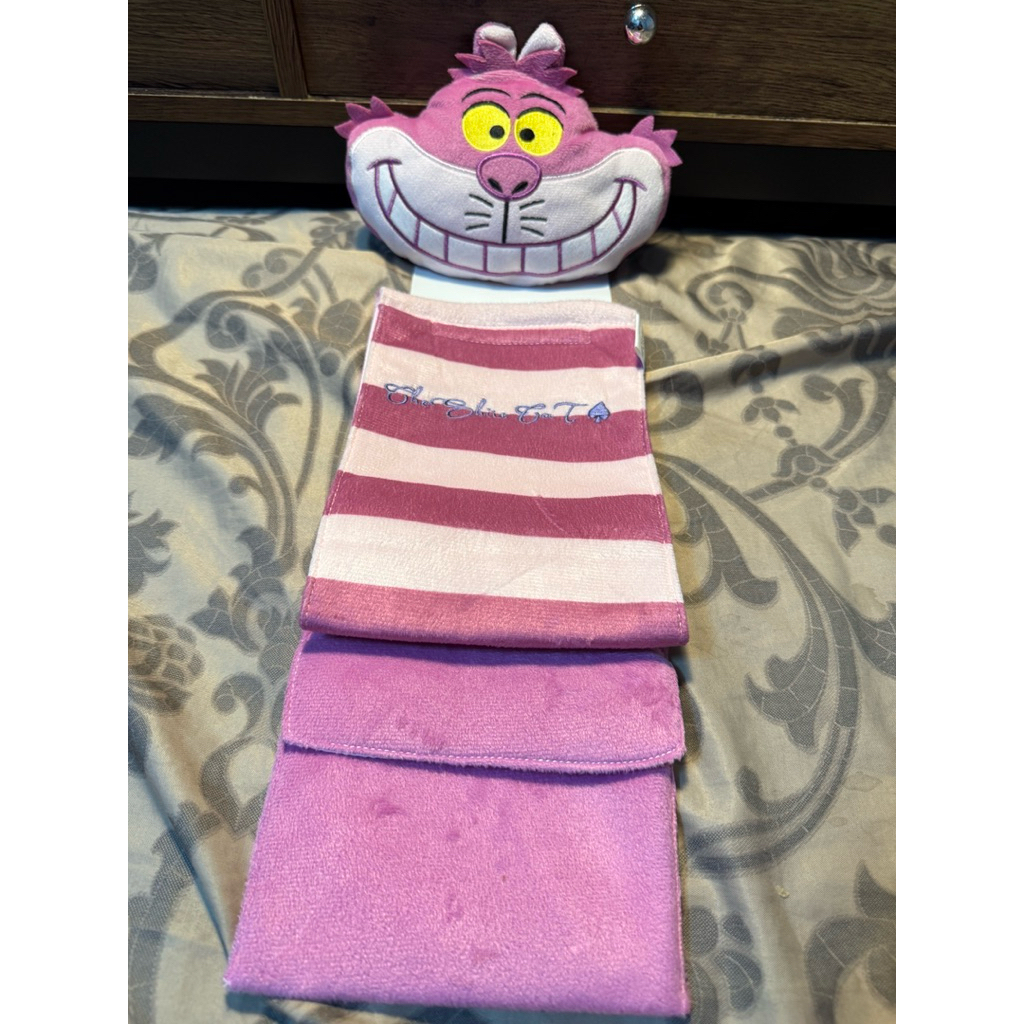 稀有正版迪士尼柴郡貓/笑笑貓/妙妙貓/說謊貓