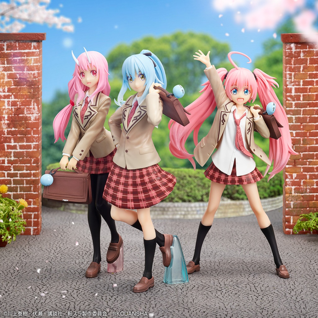 🌀日版客🌀 日版 轉生成為史萊姆 私立坦派斯特學園 一番賞 A賞 B賞 C賞 利姆路 朱菜 蜜莉姆 學生服 景品 公仔