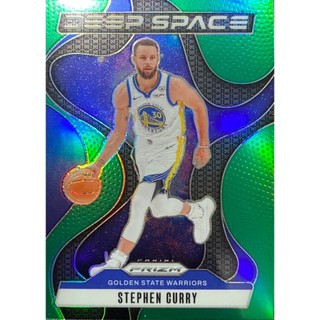 PANINI PRIZM STEPHEN CURRY DEEP SPACE 綠亮特卡