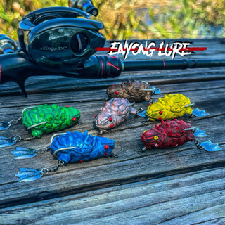 完全手工製作，印尼製造 ENYONG LURE 5CM 13G摩納 泰國雷蛙 雷強 雷蛙 魚虎 鯰呆 小盾鱧 泰國