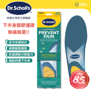 DR.SCHOLL'S爽健健力防護機能鞋墊(男/女) 舒緩系列