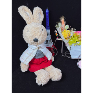 現貨正版日本le sucre Bunny’s Home-30公分奶茶色穿卡三件式披風可脫套裝氣質砂糖兔法國兔邦妮兔