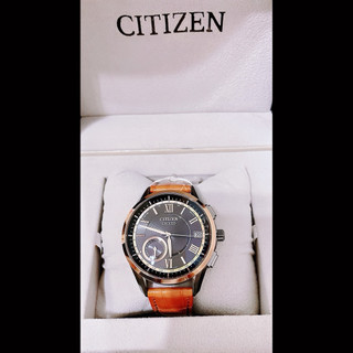 CITIZEN 星辰EXCEE系列100週年紀念限量款 玫瑰金色CC3054-04E鈦金屬鱷魚皮光動能GPS衛星對時男錶