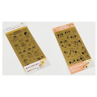 蠟筆小新(II)/鬍子碰碰 燙金轉印貼紙(特價) DK-8626/9005 貼紙 轉印貼 裝飾貼【久大文具】0169