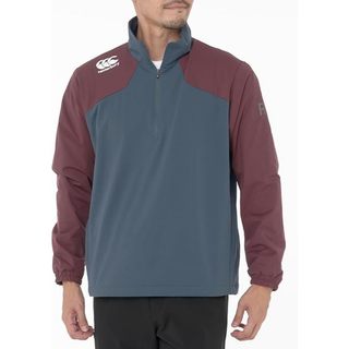 日本CCC R+ Canterbury 半拉鍊風衣外套 R+ DUAL WARM HALF ZIP顏色:30 69