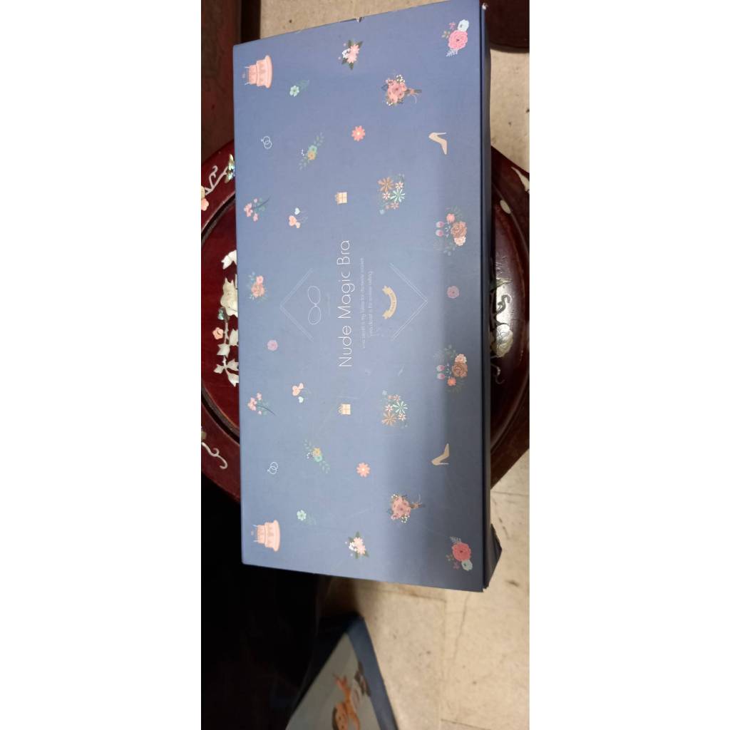 NUDE MAGIC BRA VC維娜私物隱形內衣新娘穿禮福音襯托內在美信心優雅size.A20 C罩杯