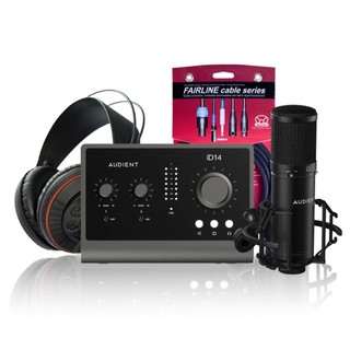 Audient iD14(MKII) 錄音介面 專業錄音套組 總代理公司貨 保固三年 現貨不用等